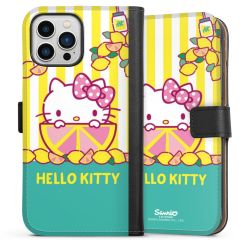 Sideflip mit langer Lasche schwarz