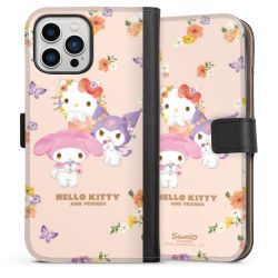 Sideflip mit langer Lasche schwarz