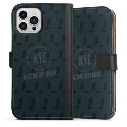 Sideflip mit langer Lasche schwarz