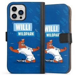 Sideflip mit langer Lasche schwarz