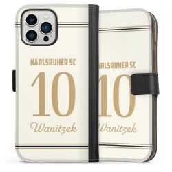 Sideflip mit langer Lasche schwarz