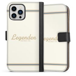 Sideflip mit langer Lasche schwarz