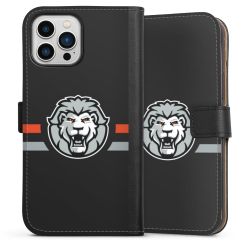 Sideflip mit langer Lasche schwarz