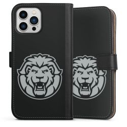 Sideflip mit langer Lasche schwarz