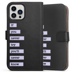 Sideflip Fodral med flap svart