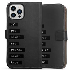 Sideflip Fodral med flap svart