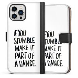 Sideflip Fodral med flap svart