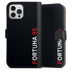 Sideflip mit langer Lasche schwarz