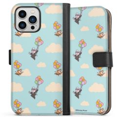 Sideflip mit langer Lasche schwarz