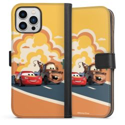 Sideflip mit langer Lasche schwarz