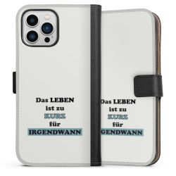 Sideflip mit langer Lasche schwarz