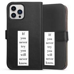 Sideflip Fodral med flap svart