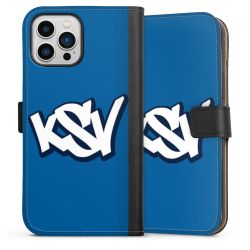 Sideflip mit langer Lasche schwarz