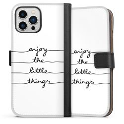 Sideflip Fodral med flap svart