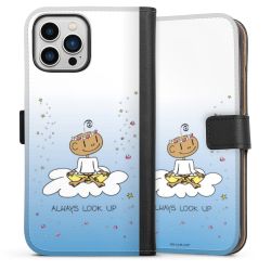 Sideflip mit langer Lasche schwarz