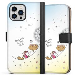 Sideflip mit langer Lasche schwarz