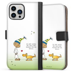 Sideflip mit langer Lasche schwarz