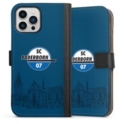 Sideflip mit langer Lasche schwarz