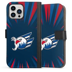 Sideflip mit langer Lasche schwarz