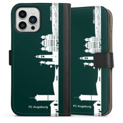 Sideflip mit langer Lasche schwarz