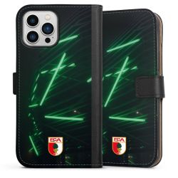 Sideflip mit langer Lasche schwarz