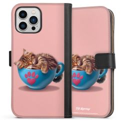 Sideflip Fodral med flap svart