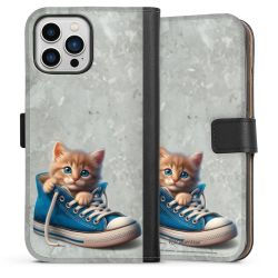 Sideflip Fodral med flap svart