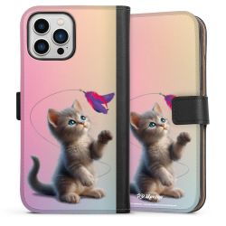 Sideflip Fodral med flap svart