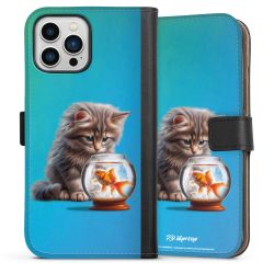 Sideflip Fodral med flap svart