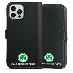 Sideflip mit langer Lasche schwarz