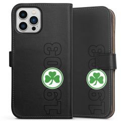 Sideflip mit langer Lasche schwarz