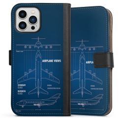 Sideflip Fodral med flap svart