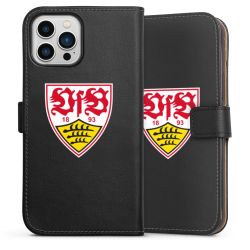 Sideflip mit langer Lasche schwarz