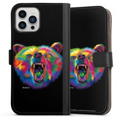 Sideflip Fodral med flap svart