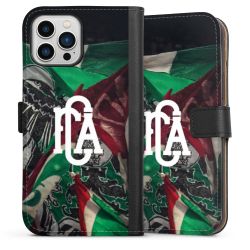 Sideflip mit langer Lasche schwarz