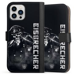 Sideflip mit langer Lasche schwarz