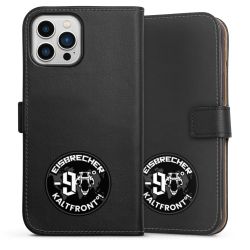 Sideflip mit langer Lasche schwarz