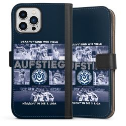 Sideflip mit langer Lasche schwarz