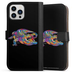 Sideflip Fodral med flap svart