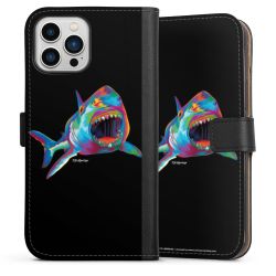 Sideflip Fodral med flap svart