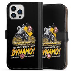 Sideflip mit langer Lasche schwarz