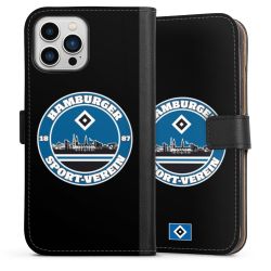 Sideflip mit langer Lasche schwarz