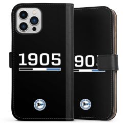 Sideflip mit langer Lasche schwarz