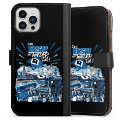 Sideflip mit langer Lasche schwarz