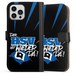 Sideflip mit langer Lasche schwarz