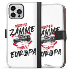 Sideflip mit langer Lasche schwarz