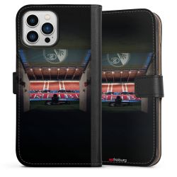 Sideflip mit langer Lasche schwarz