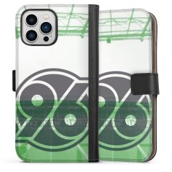 Sideflip mit langer Lasche schwarz