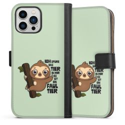 Sideflip mit langer Lasche schwarz