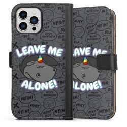 Sideflip mit langer Lasche schwarz